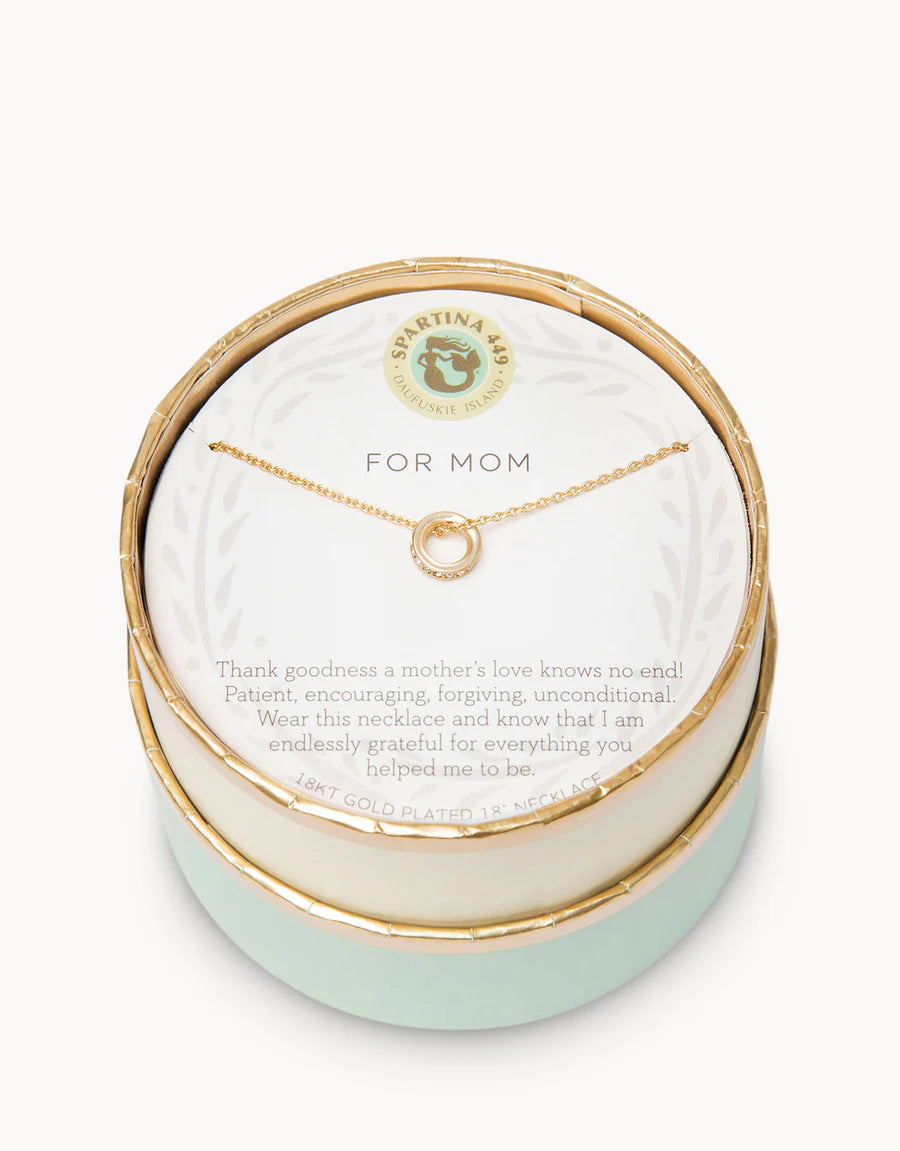 "For Mom" Ring Necklace - Madison's Niche 