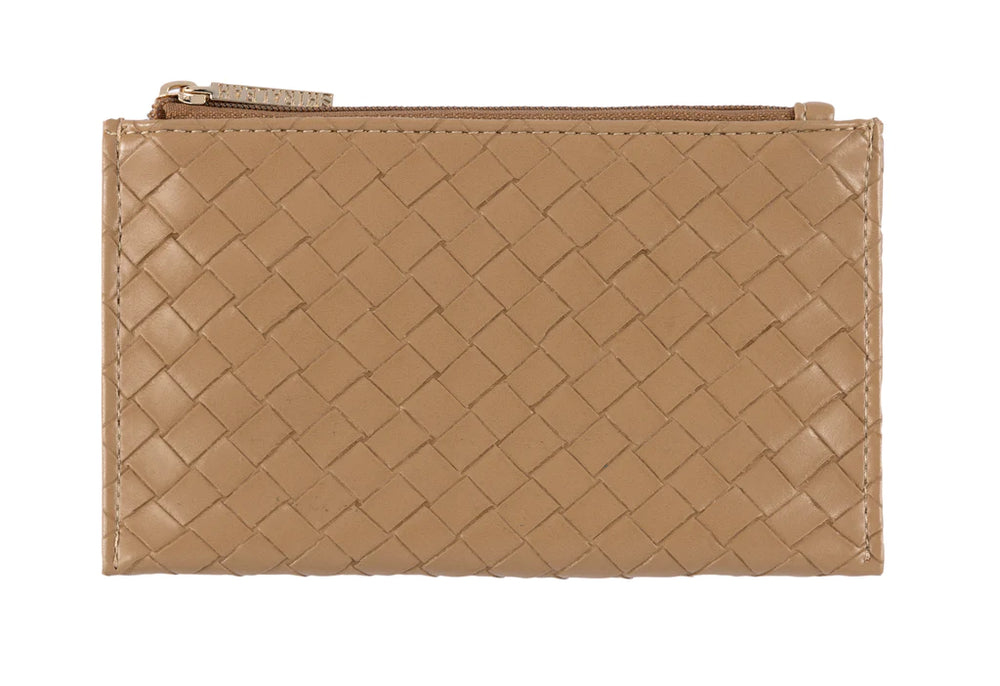 Frankie Card Case in Tan - Madison&