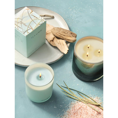 Fresh Sea Salt Glass Candle - Madison's Niche 