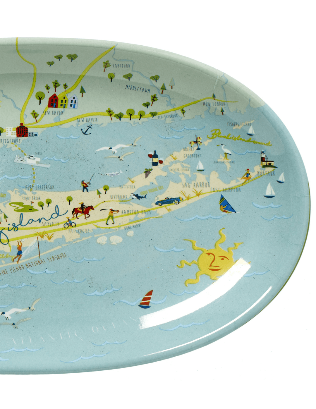 GALLEYWARE Long Island Tidbit Platter *As Seen On Newsday!*