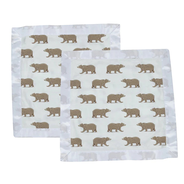 Goodnight Bear Blankie Set - Madison's Niche 
