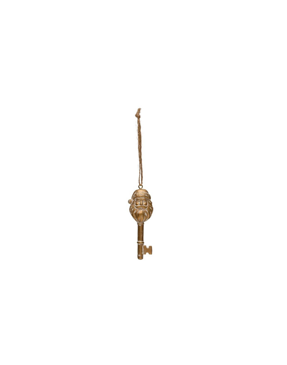Gold Santa Key Ornament - Madison's Niche 