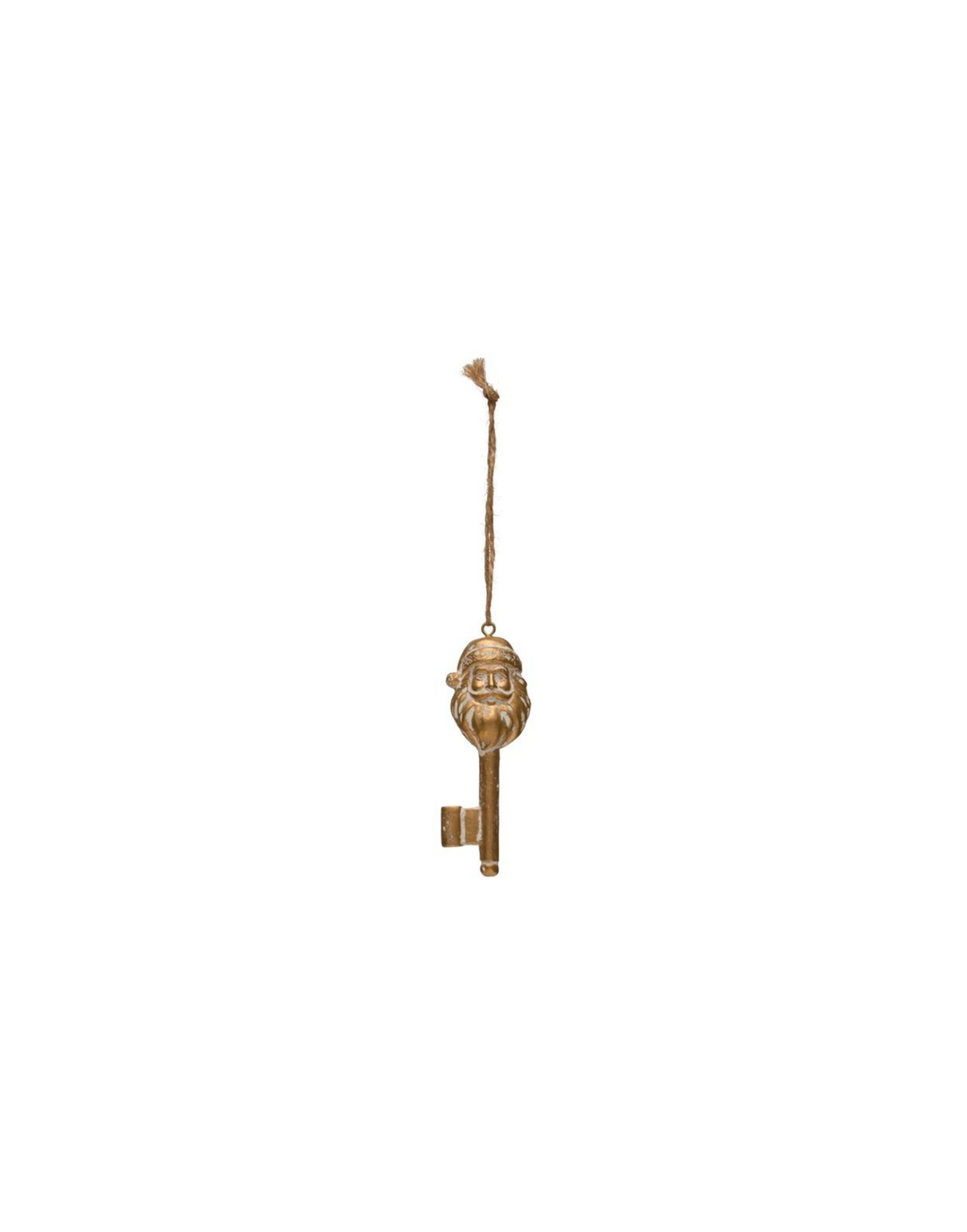 Gold Santa Key Ornament - Madison's Niche 