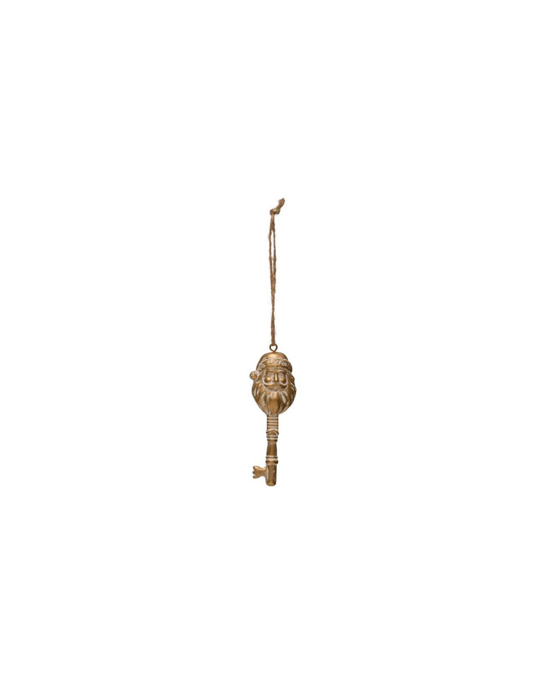 Gold Santa Key Ornament - Madison's Niche 