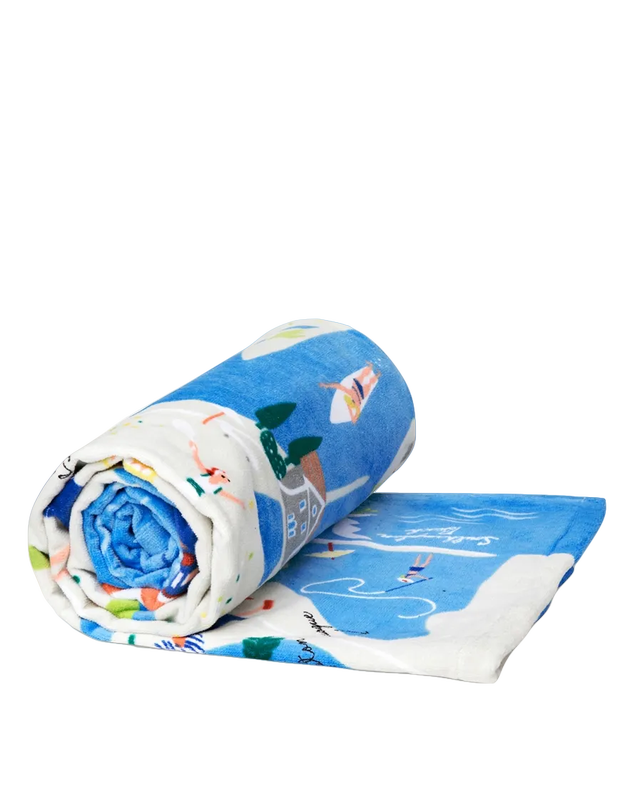 The Hamptons Beach Towel - Madison's Niche 