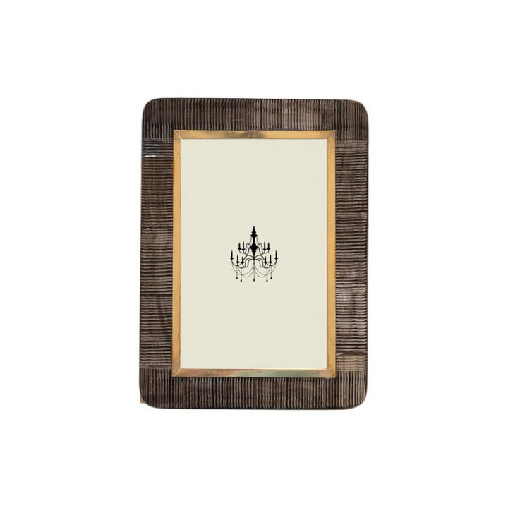 HandCarved Horn Frame Madison's Niche Madison's Niche