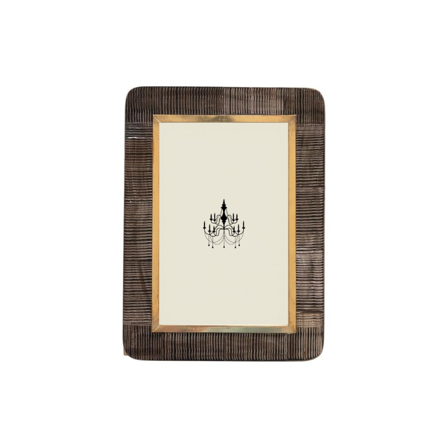 Hand-Carved Horn Frame - Madison's Niche 