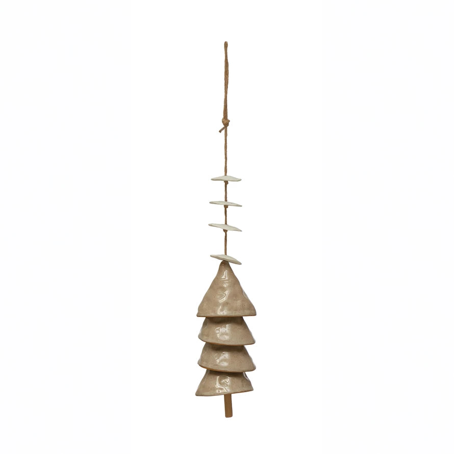 Hanging Stoneware Bells - Madison's Niche 