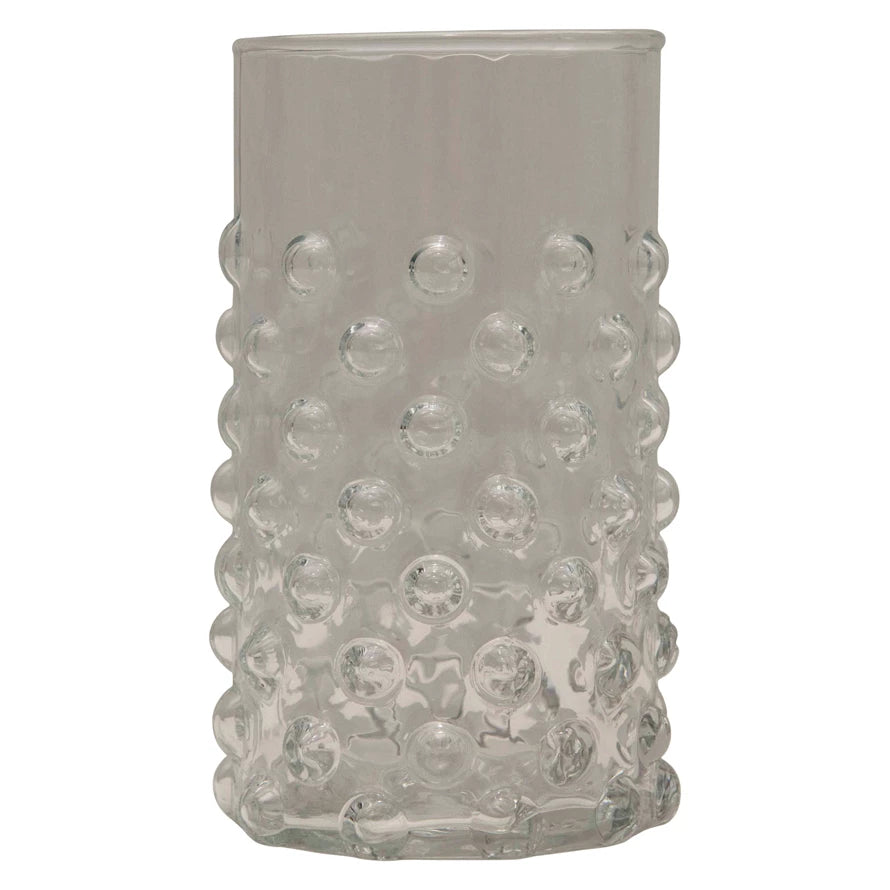 Hobnail Drinking Glass - Madison's Niche 