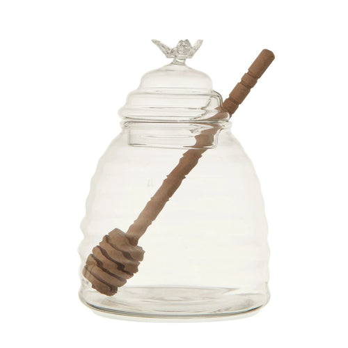 Honey Jar with Dipper - Madison's Niche 