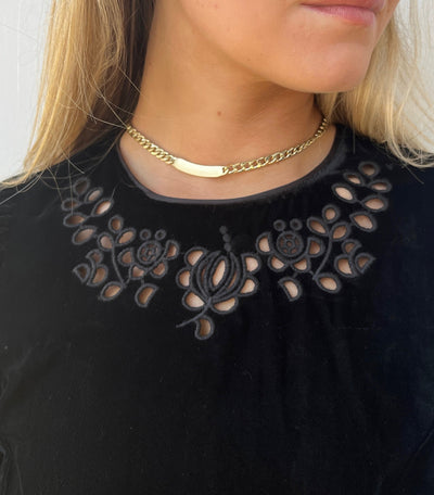 Morgan Chain Necklace in Gold - Madison's Niche 