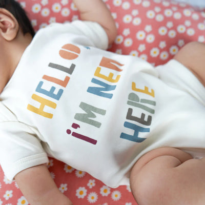 "I'm New Here" Onesie - Madison's Niche 