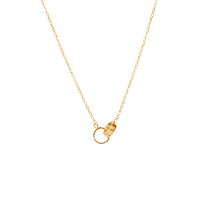 Interlocking Circles Necklace - Madison's Niche 