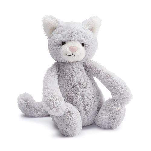 Bashful Grey Kitten Medium - Madison's Niche 