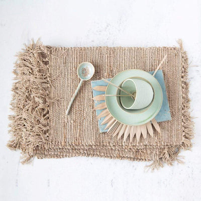 Jute & Cotton Placemat - Madison's Niche 