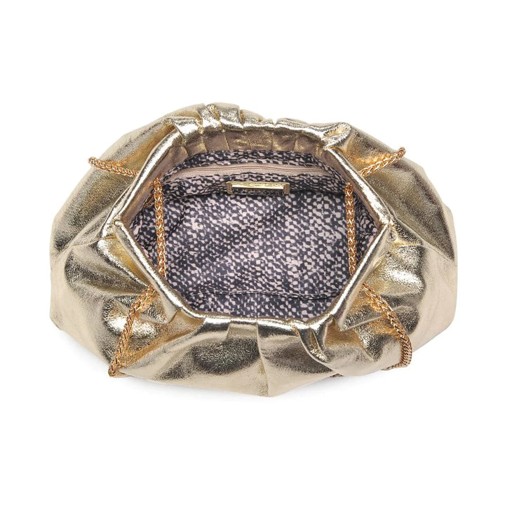 Kacey Clutch in Gold - Madison's Niche 