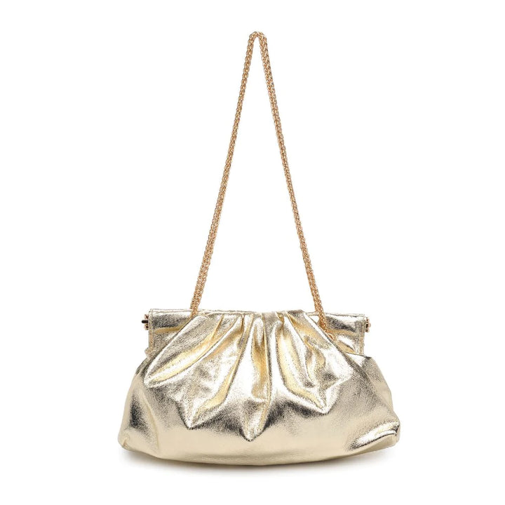 Kacey Clutch in Gold - Madison's Niche 