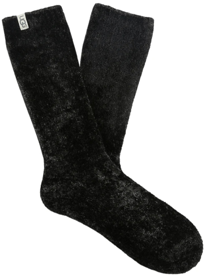 Leda Cozy Socks in Black - Madison's Niche 