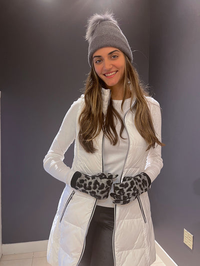 Long Sleeve Crew Neck in White - Madison's Niche 