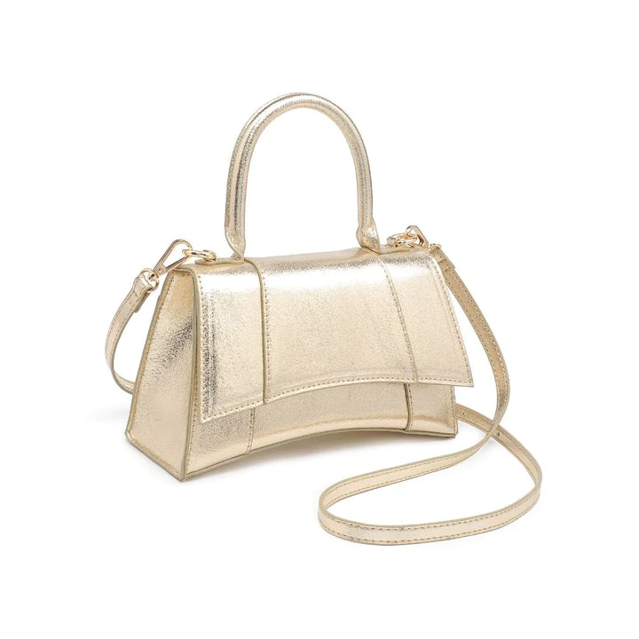 Lucas Bag in Metallic Gold - Madison's Niche 