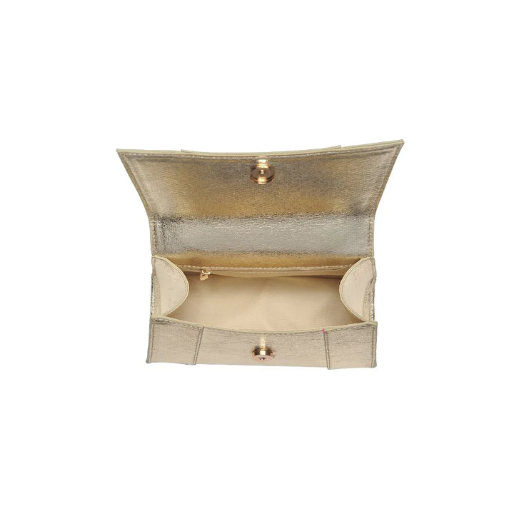 Lucas Bag in Metallic Gold - Madison's Niche 
