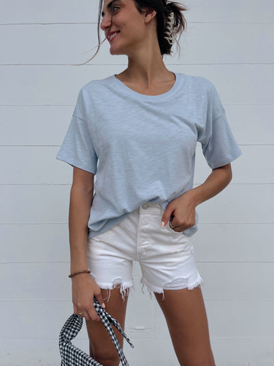Makai Cut Off in Off White - Madison's Niche 