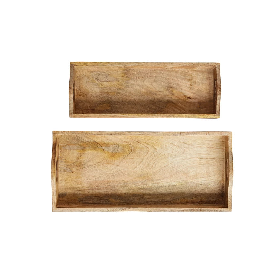 Mango Wood Tray - Madison&