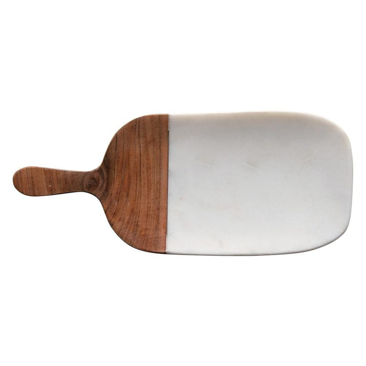 Marble/Wood Cheese Board - Madison's Niche 