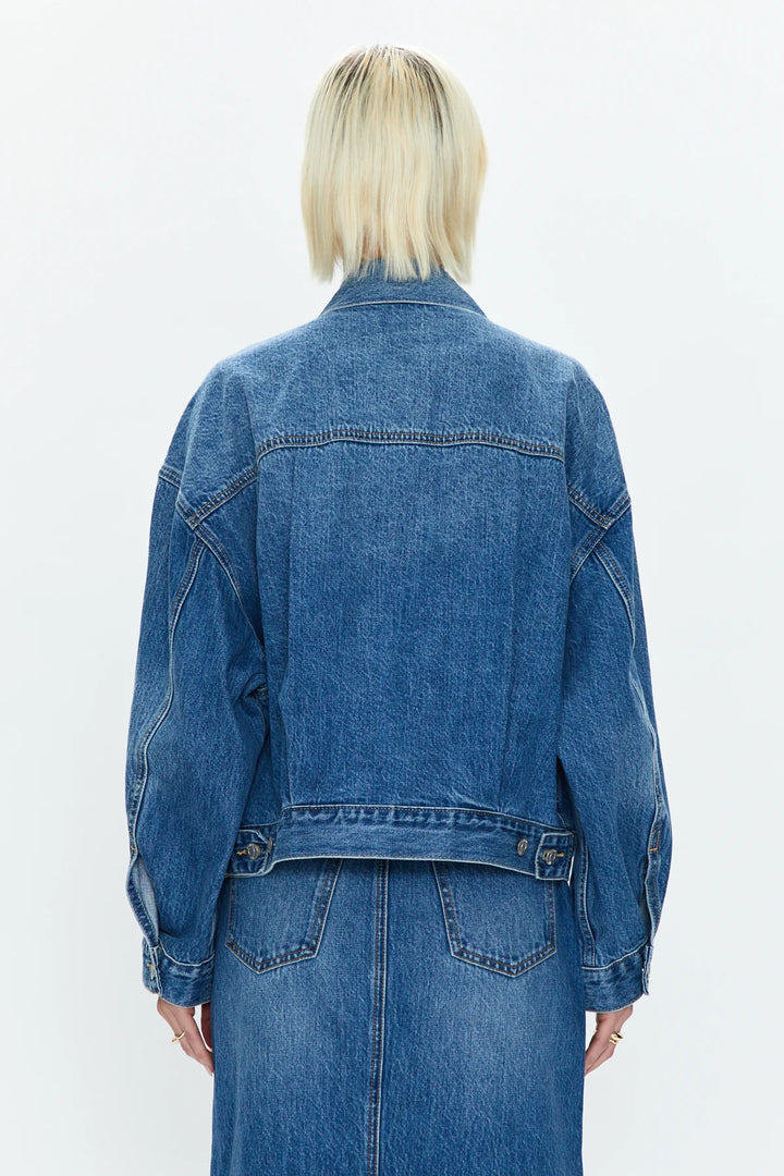 Margot Oversized Denim Jacket - Madison's Niche 
