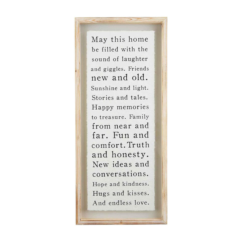 "May This Home" Plaque - Madison&