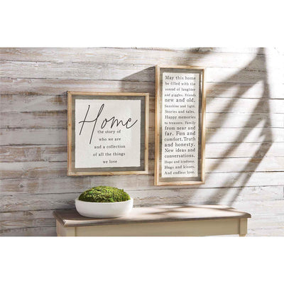 "May This Home" Plaque - Madison's Niche 