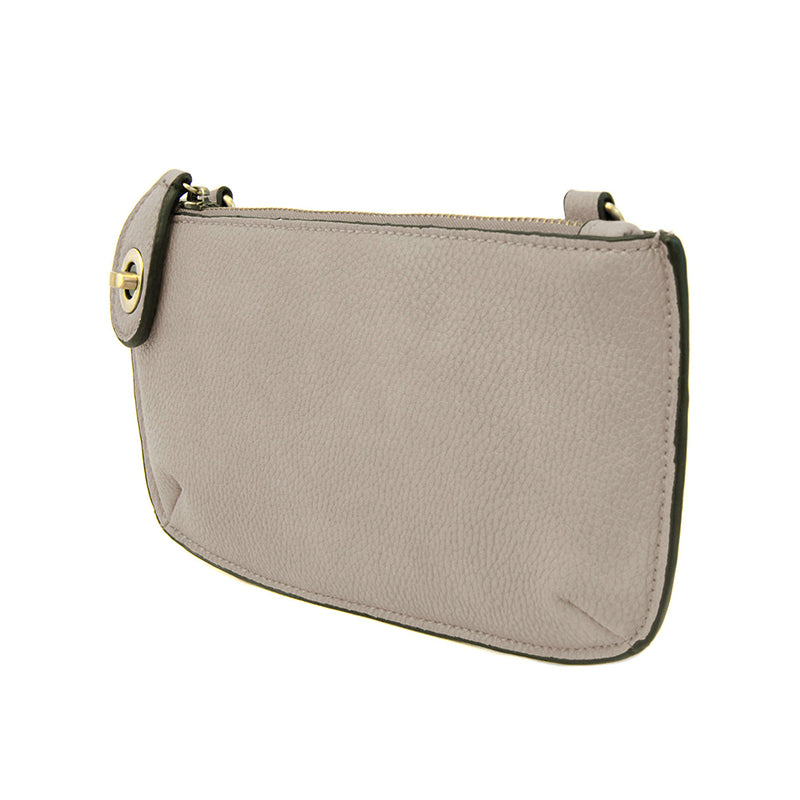 Mini Crossbody Wristlet in Grey - Madison's Niche 