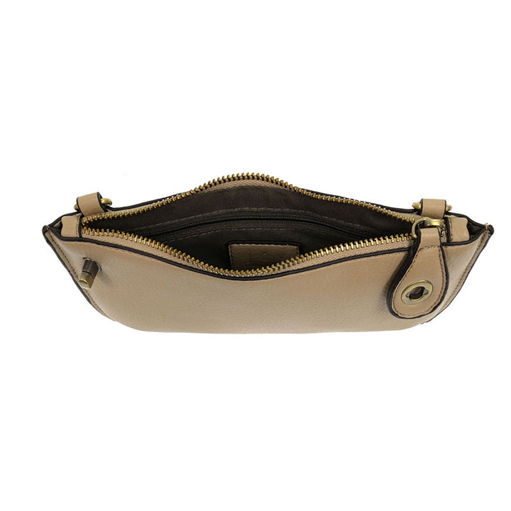 Mini Crossbody Wristlet in Beech Wood - Madison's Niche 