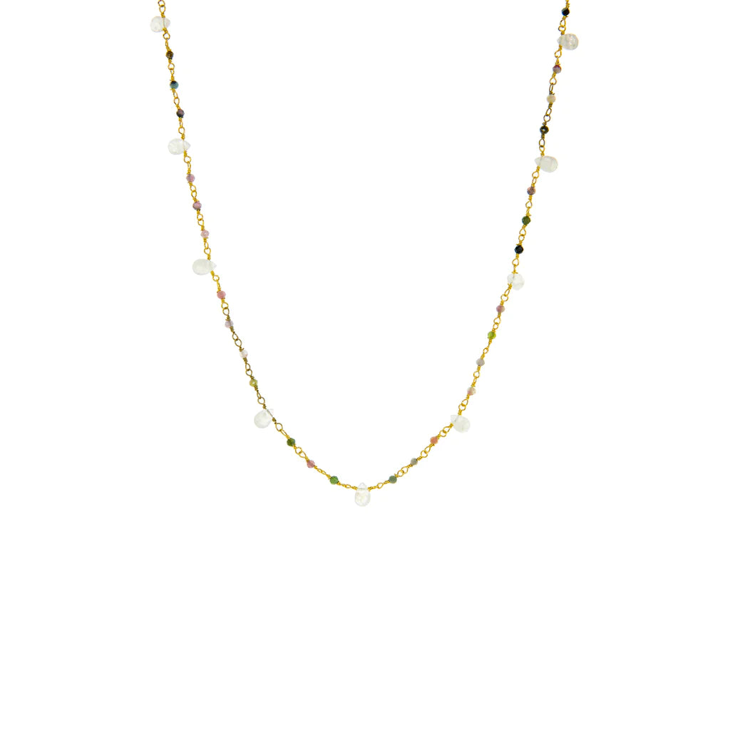 Moonstone Necklace - Madison's Niche 