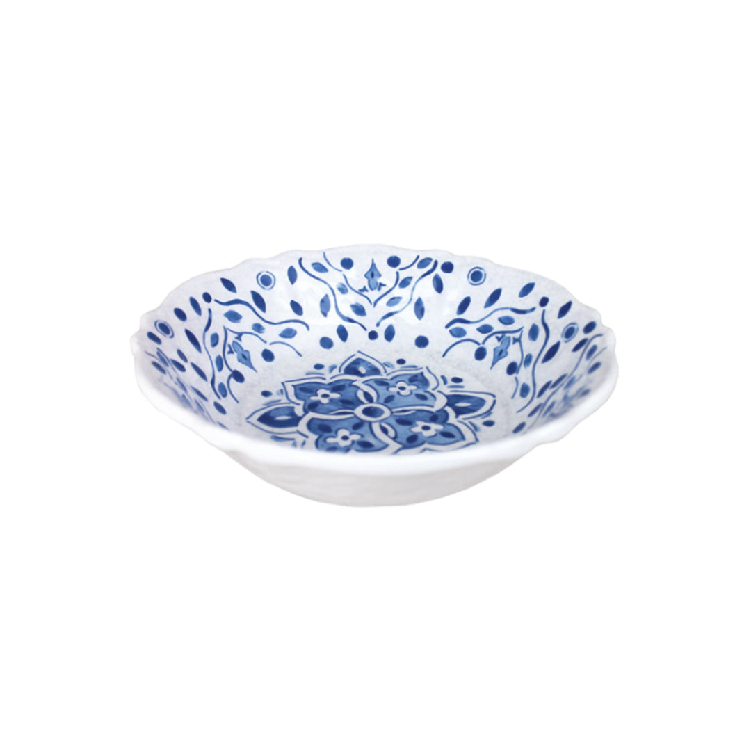 Small Serving Bowl in Moroccan Blue - Madison's Niche 