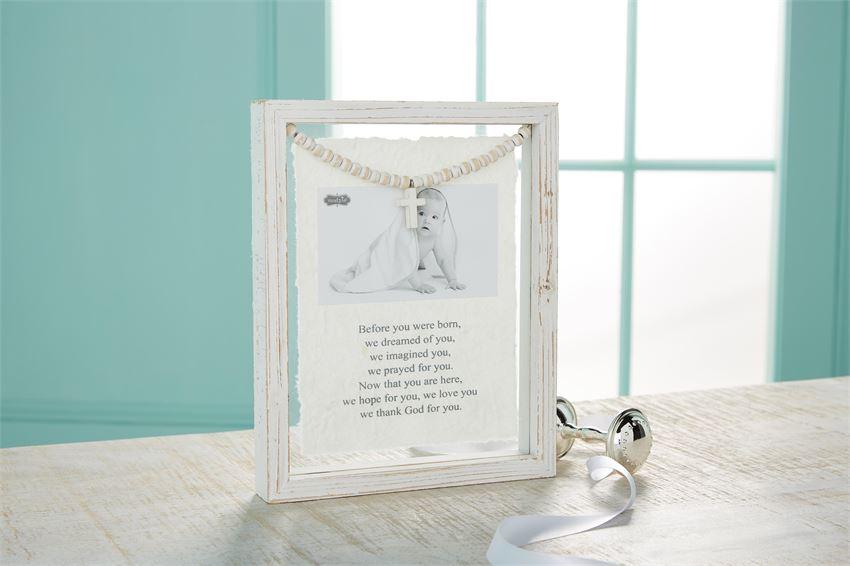 Baby Prayer Glass Frame - Madison's Niche 