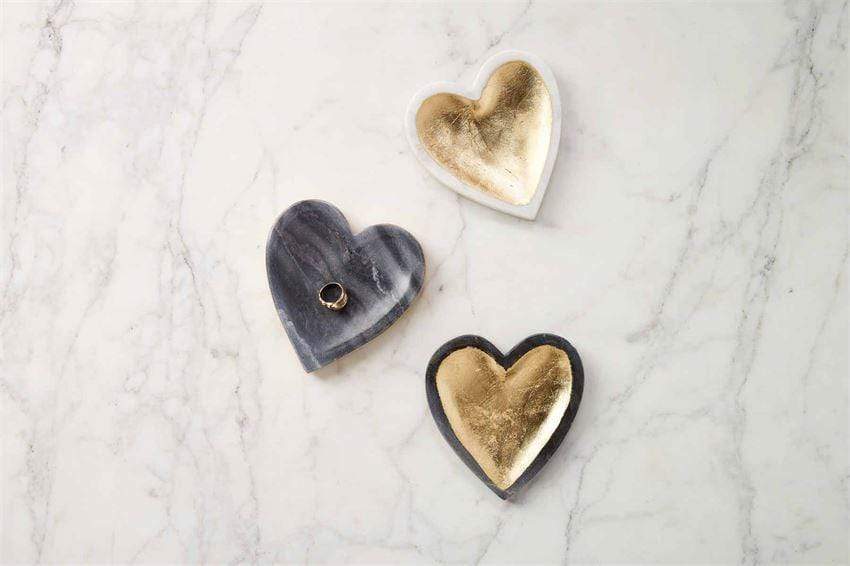 Marble Heart Tray - Madison's Niche 