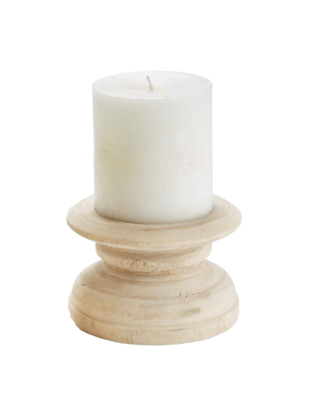 MUD PIE Home Decor Short Chunky Candle Holder