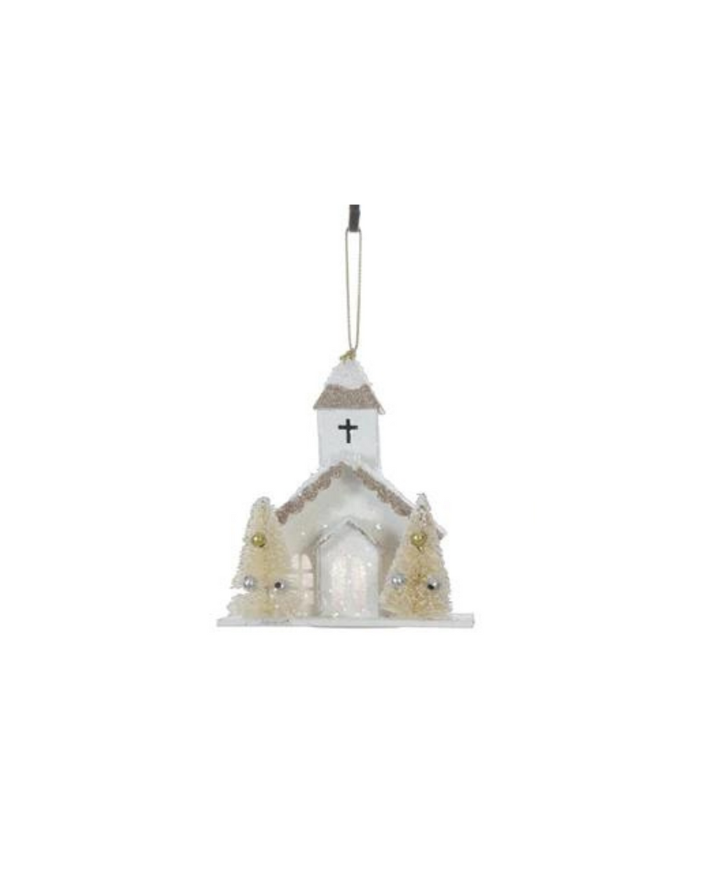 Paper LED Church Ornament - Madison's Niche 