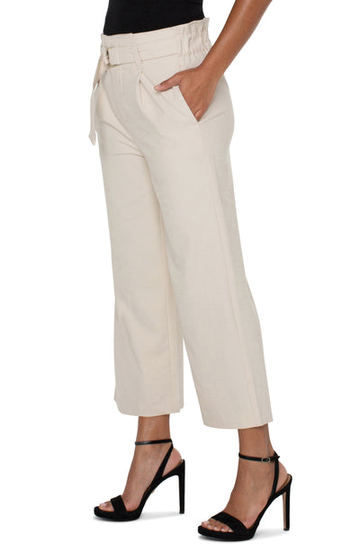 Paperbag Wide Leg Crop - Madison's Niche 