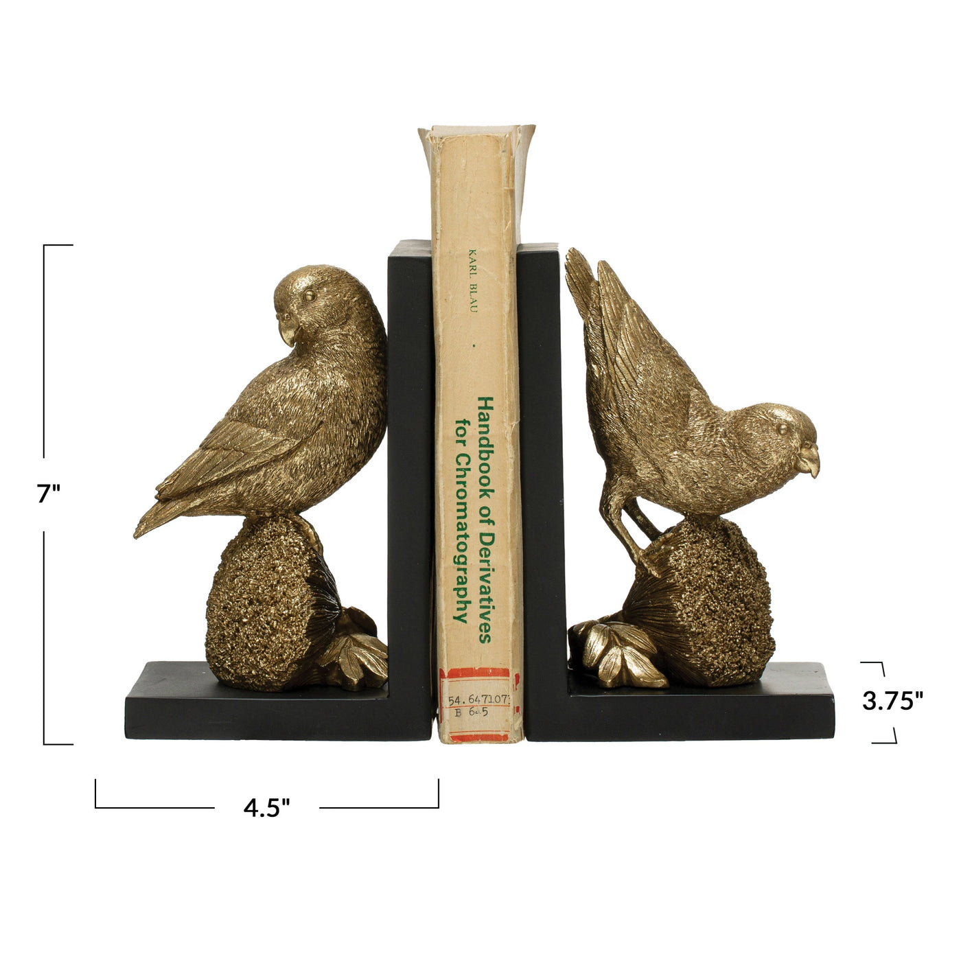 Parrot Bookends - Madison's Niche 