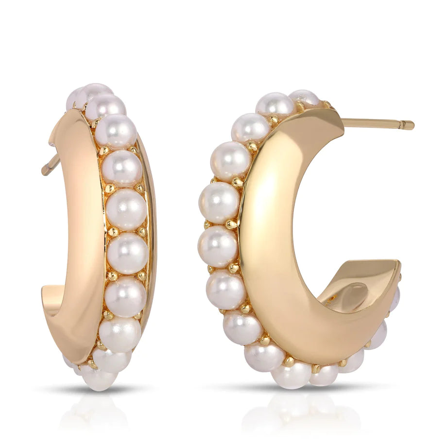 Pomona Pearl Hoops - Madison's Niche 