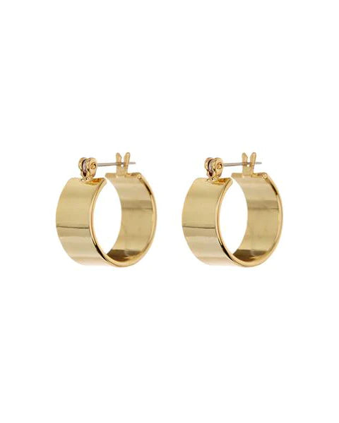 Positano Hoops in Gold - Madison&