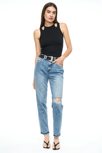 Presley Jeans in Antidote - Madison's Niche 