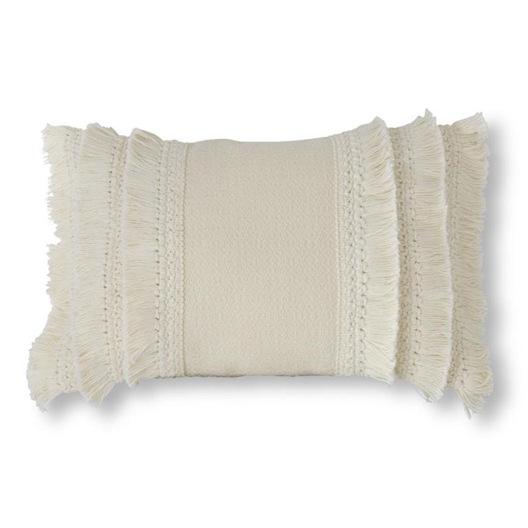 Rectangular Fringe Pillow - Madison&