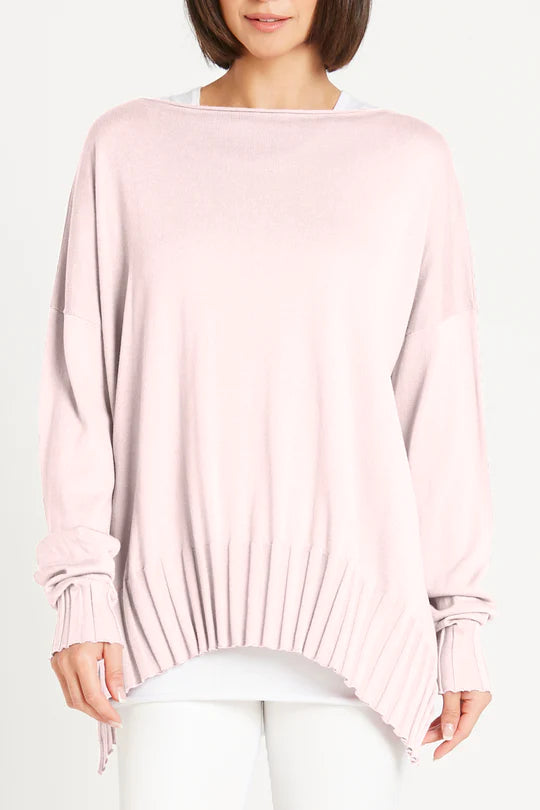 Ribbed Boatneck Top - Madison's Niche 