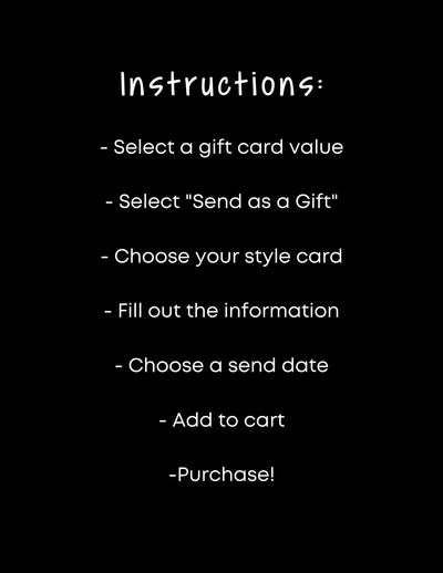 E-Gift Card - Madison's Niche 