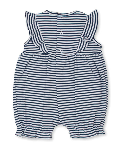 Sails 'n Whales Ruffle Playsuit - Madison's Niche 