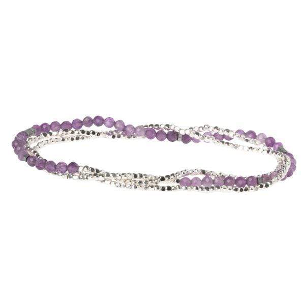 Amethyst Beaded Wrap - Madison's Niche 