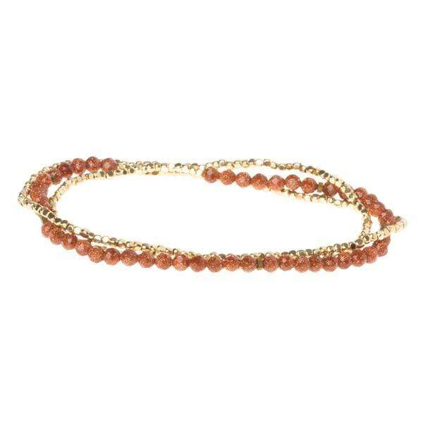 Goldstone Beaded Wrap - Madison's Niche 